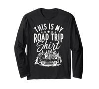 This is My Road Trip Shirt Funny RV Road Trip Long Sleeve T-Shirt