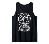 This is My Road Trip Shirt Funny RV Road Trip Tank Top