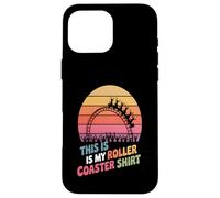 This Is My Roller Coaster Retro Case for iPhone 16 Pro Max