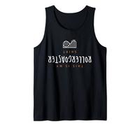 This Is My Roller Coaster Shirt / Funny Upside-Down Design Tank Top