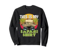 This Is My Safari Africa Zoo Animal Lover Animal Elephant Sweatshirt
