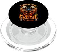 This Is My Scary Cruise Costume Devil Ghost Horror Halloween PopSockets PopGrip for MagSafe