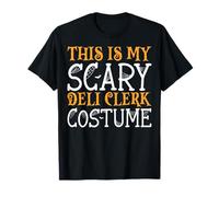 This Is My Scary Deli Clerk Food Service Staff Halloween T-Shirt