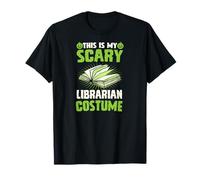 This is My Scary Librarian Costume Funny Halloween Party T-Shirt