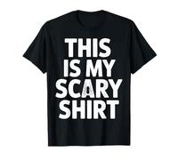 This is My Scary Shirt Halloween Spider Fun Saying T-Shirt