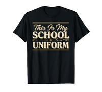 This is My School Uniform Classroom Chaos Student - T-Shirt