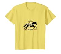 This is My Second Rodeo Experienced Rider T-Shirt, Kids, Lemon, 10 Years