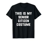 This is My Senior Citizen Costume Halloween Easy Kids Adult T-Shirt
