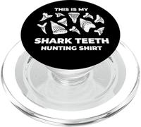 This Is My Shark Teeth Hunting Fossil Hunter Collector PopSockets PopGrip for MagSafe