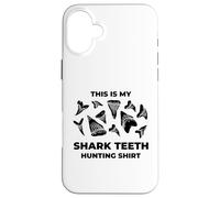 This Is My Shark Teeth Hunting Shirt Fossil Treasure Hunter Case for iPhone 16 Plus