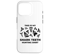 This Is My Shark Teeth Hunting Shirt Fossil Treasure Hunter Case for iPhone 16 Pro