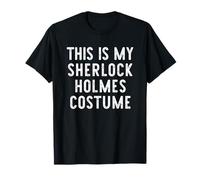 This is My Sherlock Holmes Costume Halloween Simple Kids T-Shirt