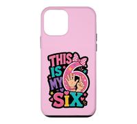 This Is My Six Birthday Girl Celebration Case for iPhone 12 mini