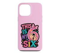 This Is My Six Birthday Girl Celebration Case for iPhone 13 Pro Max