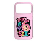 This Is My Six Birthday Girl Celebration Case for iPhone 17 Pro