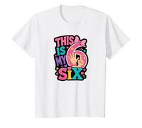 This is My Six Birthday Girl Celebration T-Shirt