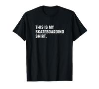 This Is My Skateboarding Shirt - Skater Skating Skateboard T-Shirt