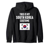 This is my South Korea costume Zip Hoodie
