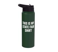 This is My State Fair Stainless Steel Insulated Water Bottle