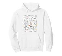 This Is My Story This Is My Song Blessed Assurance Hymn Boho Pullover Hoodie