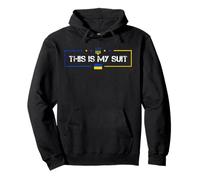 This Is My Suit, I'm Not Playing Cards Funny Zelensky Pullover Hoodie