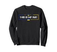 This Is My Suit, I'm Not Playing Cards Funny Zelensky Sweatshirt