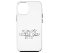 This Is My Summer Camp Shirt School Summer Camp Counselor Case for iPhone 12/12 Pro