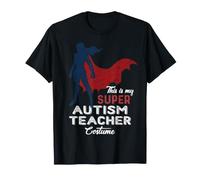 This is My Super Autism Teacher Costume Halloween T-Shirt