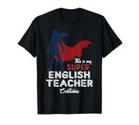 This is My Super English Teacher Costume Halloween T-Shirt