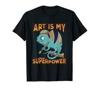 This IS My Superpower Art Paint Artist Painting Chameleon T-Shirt