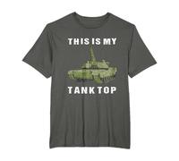 This Is My Tank Top T-Shirt | Shirt for Tank Commander T-Shirt