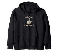 This is My Tea Design Zip Hoodie
