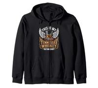 This Is My Tennessee Whiskey Tasting Funny Bourbon Drinker Zip Hoodie