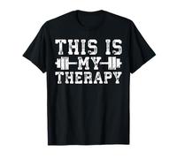 This Is My Therapy - Motivational Gym T-Shirt