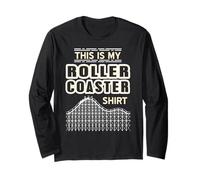 This is My Thrill Ride Vibe Humor for Park Lovers Long Sleeve T-Shirt