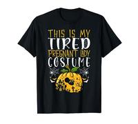 This is My Tired Pregnant Lady Costume Halloween Pregnancy T-Shirt