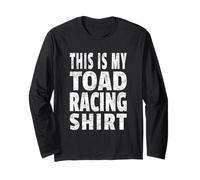 This is My Toad Racing Shirt - Frog Race Fan Long Sleeve T-Shirt