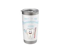 This is My Toothbrushing Shirt Stainless Steel Insulated Tumbler