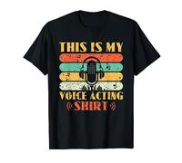 This is My Voice Acting Shirt Voice Actor Voice Artist T-Shirt