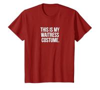 This Is My Waitress Costume Funny Halloween T-Shirt