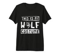 This is My Wolf Costume Lover Forest Wildlife Nature Premium T-Shirt