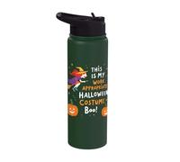This is My Work Appropriate Halloween Costume Boo Stainless Steel Insulated Water Bottle