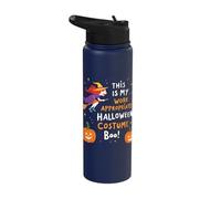 This is My Work Appropriate Halloween Costume Boo Stainless Steel Insulated Water Bottle