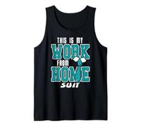 This is My Work from Home Suit Funny Remote Life Tank Top