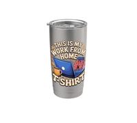 This is My Work from Home Uniform Remote Stainless Steel Insulated Tumbler