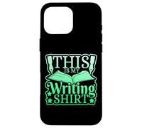 This Is My Writing Fun and Funny Novel Author Case for iPhone 16 Pro Max