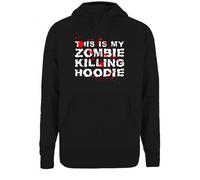 This is My Zombie Killing Hoodie (L, Black)