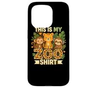 This Is My Zoo Shirt Kids Wildlife Family Adventure Group Case for iPhone 15 Pro