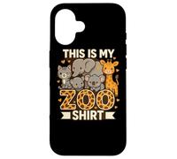 This Is My Zoo Shirt Kids Wildlife Family Adventure Group Case for iPhone 16