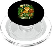 This Is My Zoo Shirt Kids Wildlife Family Adventure Group PopSockets PopGrip for MagSafe